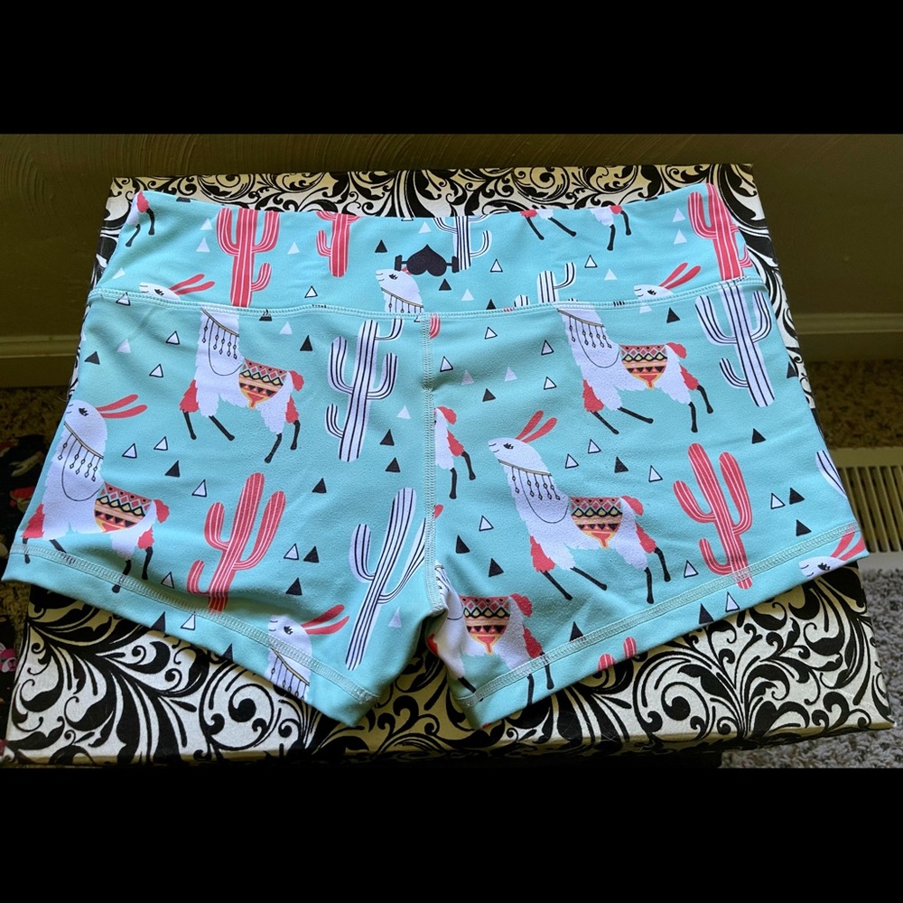 EUC WOD Bottom Llama Shorties
